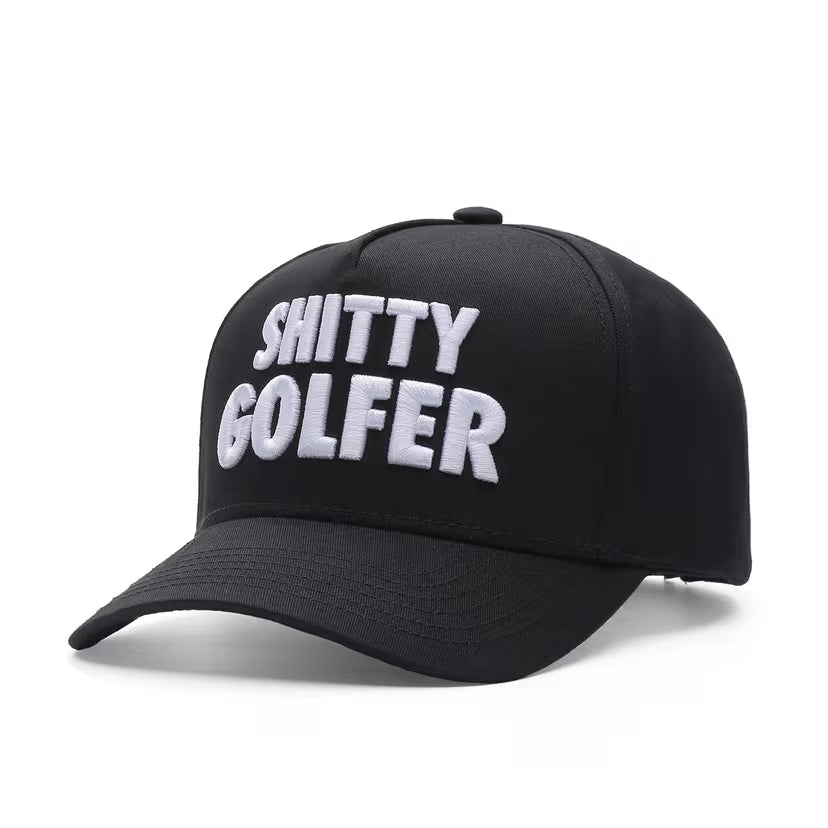 Golf Gods Gorra Shitty Golfer Negra