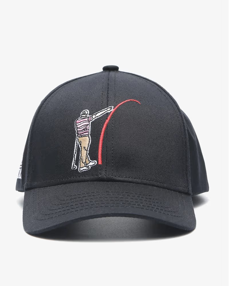 Mad Slicer Gorra Golf Gods SnapBack Negra