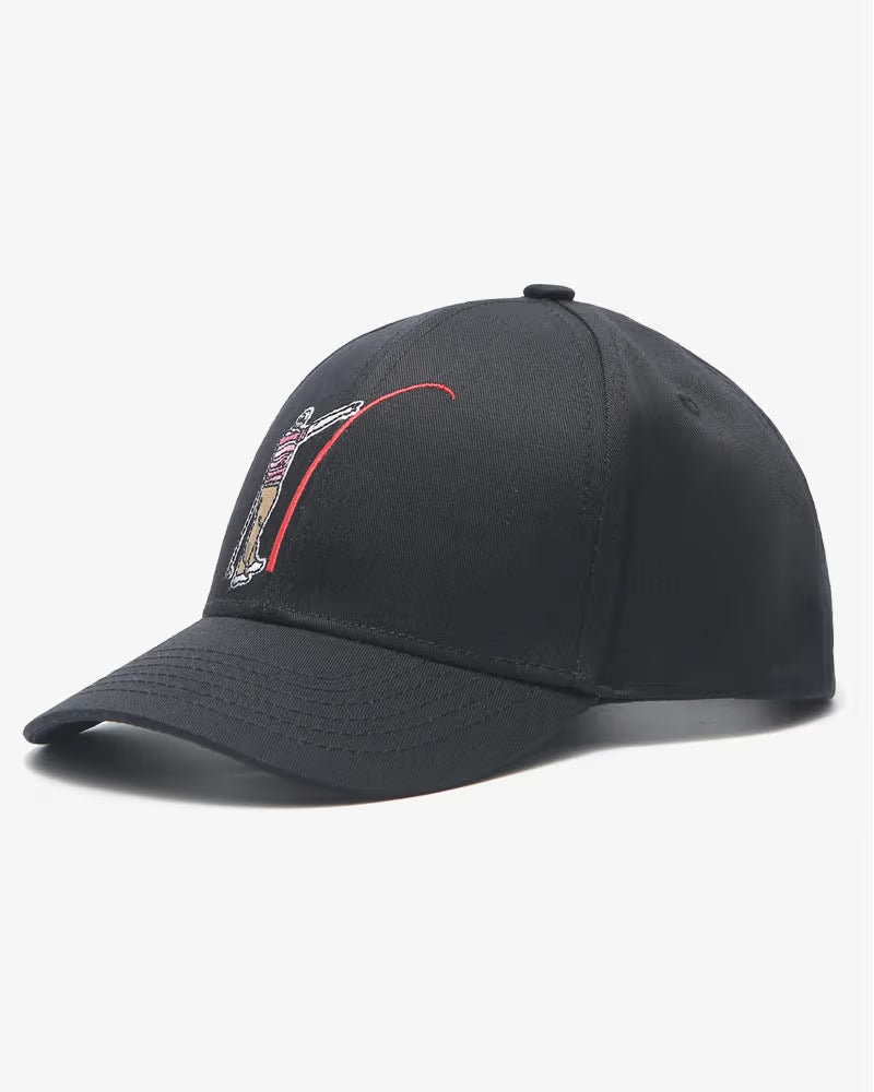 Mad Slicer Gorra Golf Gods SnapBack Negra