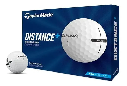 TAYLORMADE PELOTA DISTANCE PLUS DOCENA