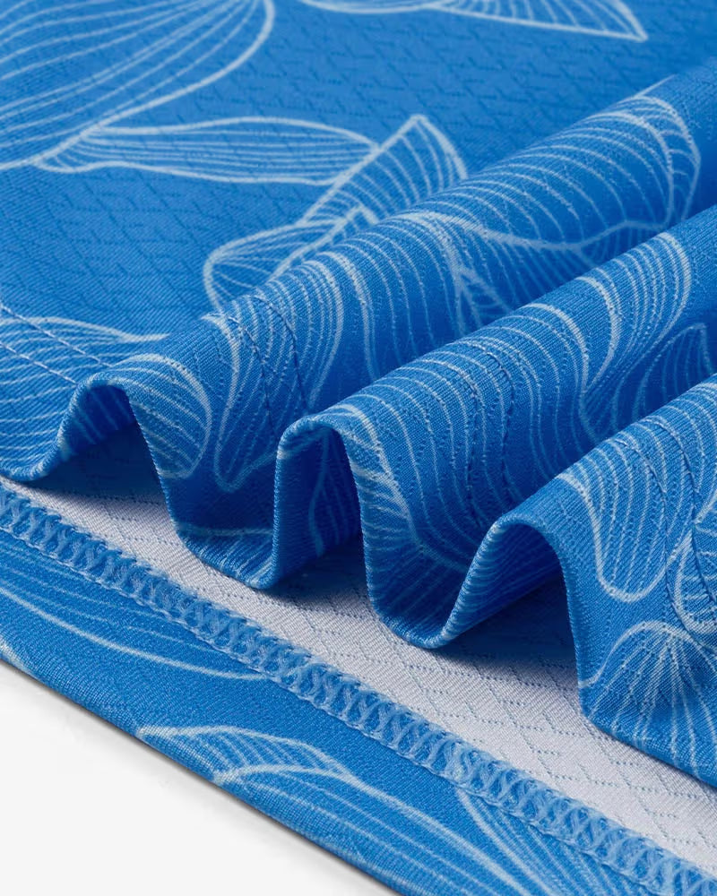 Polo de Hombre Golf Gods Azalea Blue Cool Tech Performance