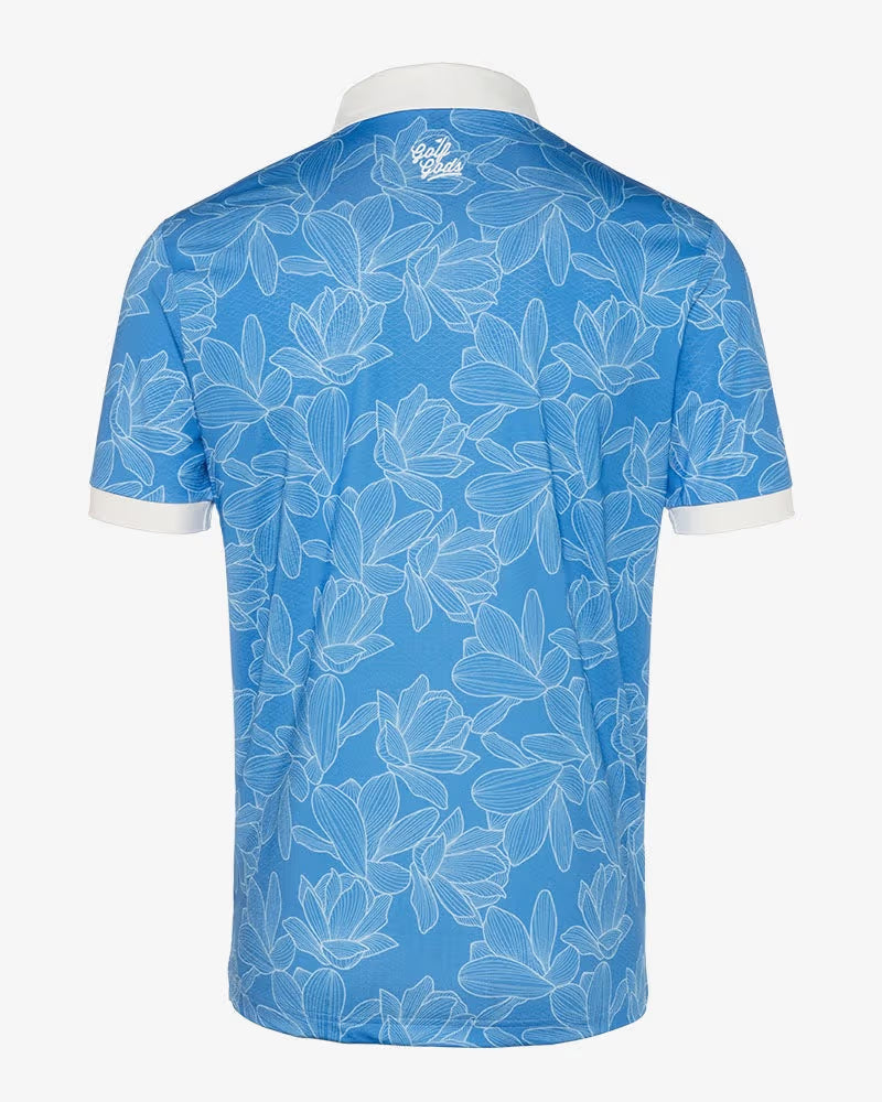 Polo de Hombre Golf Gods Azalea Blue Cool Tech Performance