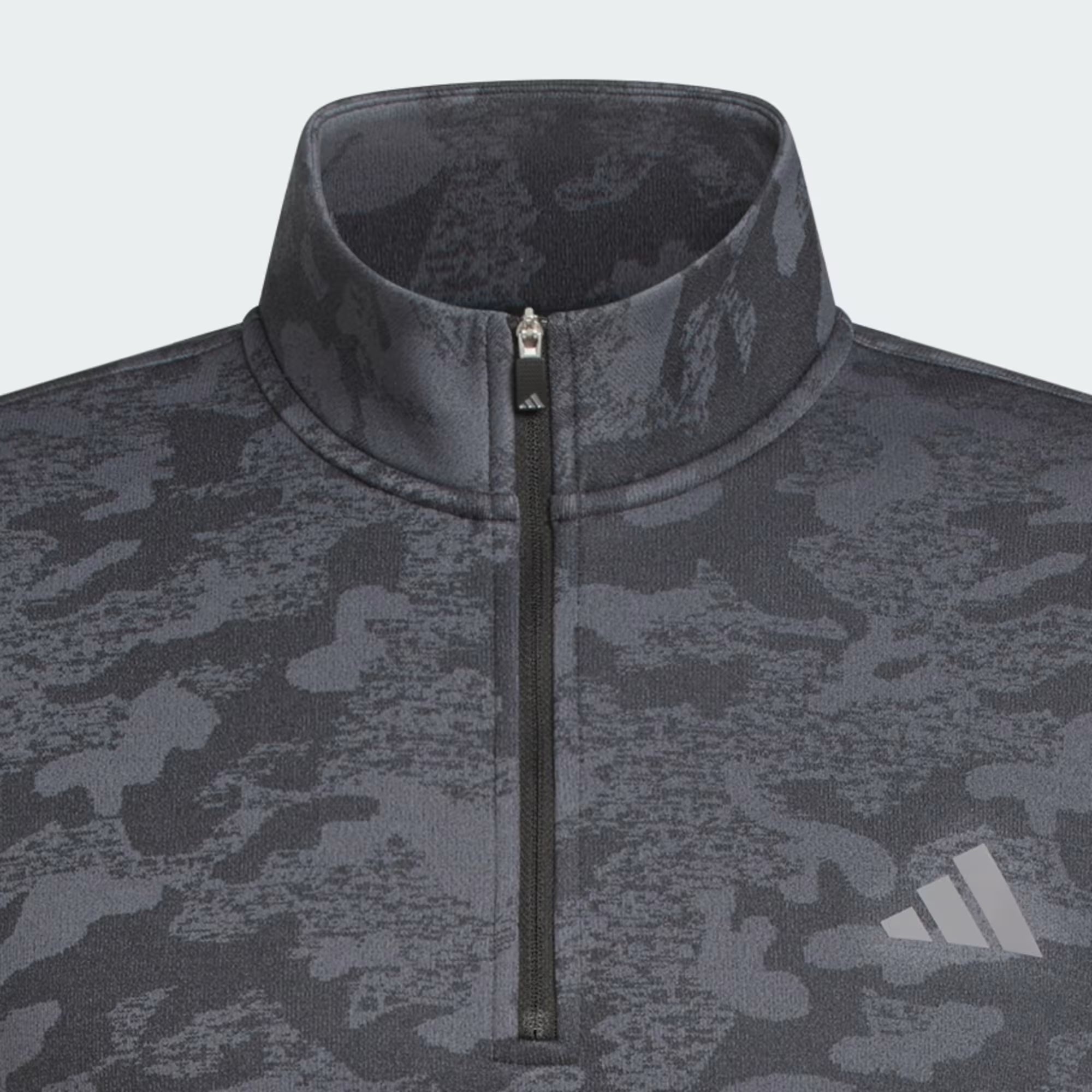 ADIDAS Sudadera Ultimate365 Durable Impermeable Cierre Corto Negro/Gris
