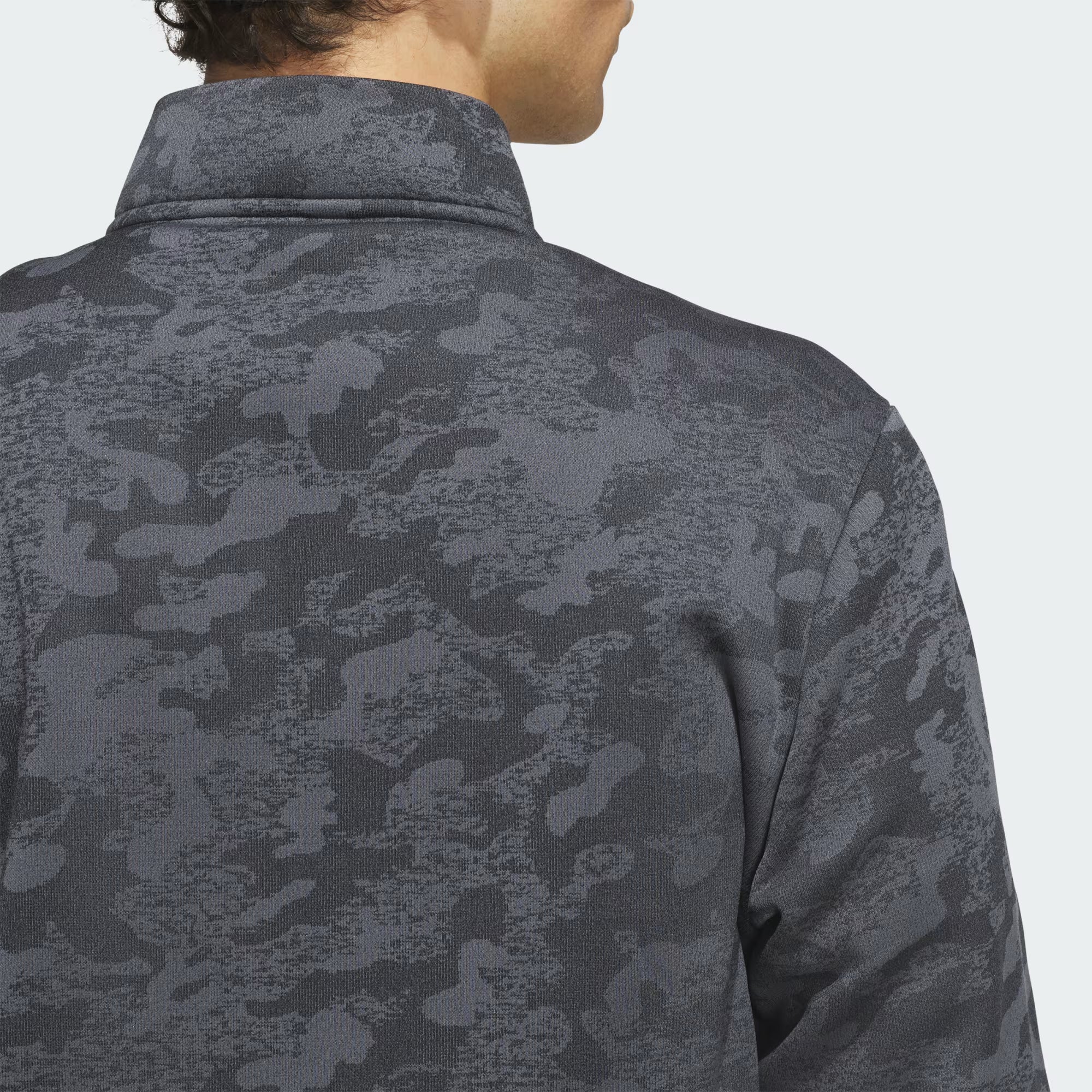 ADIDAS Sudadera Ultimate365 Durable Impermeable Cierre Corto Negro/Gris