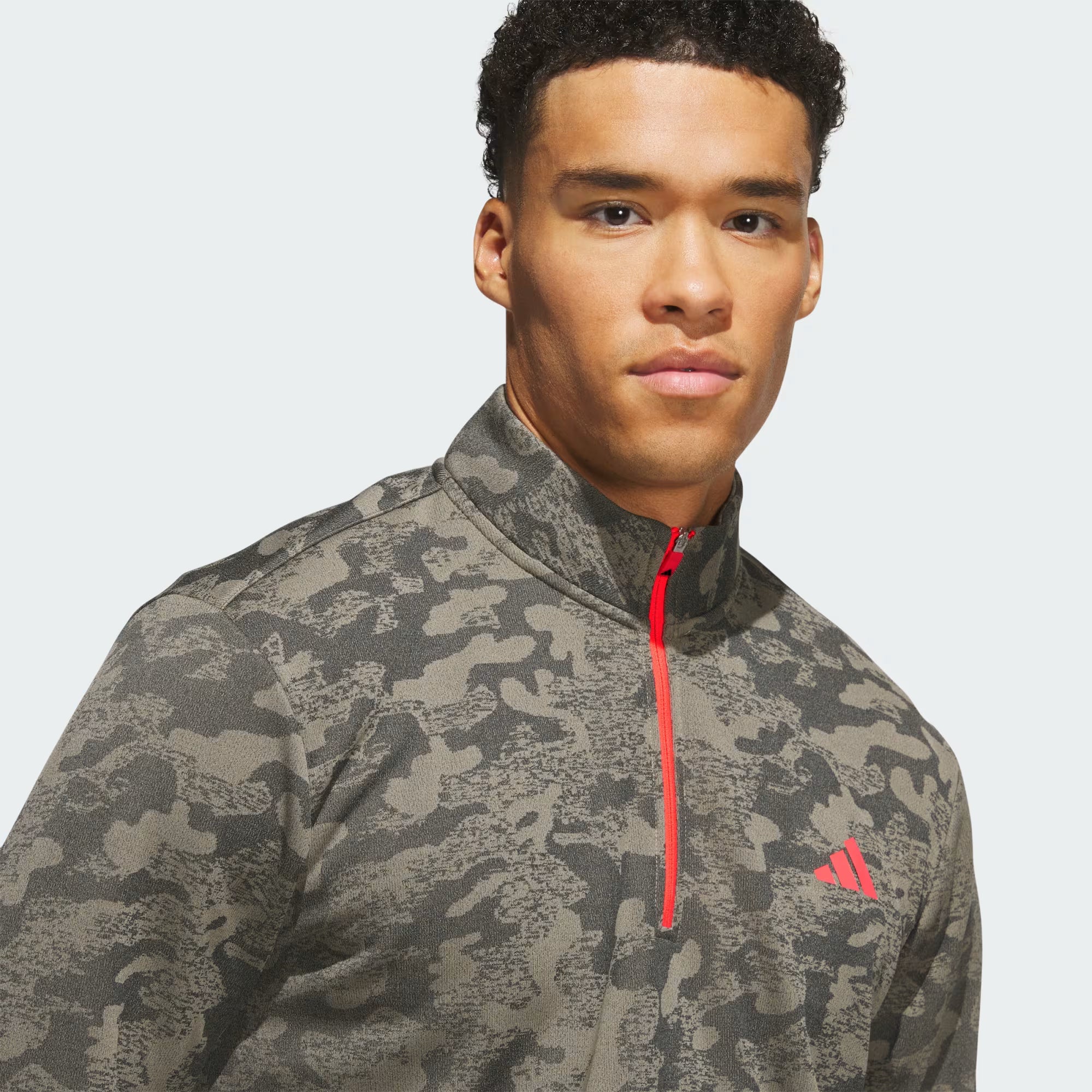 ADIDAS Sudadera Ultimate365 Durable Impermeable Cierre Corto Khaki