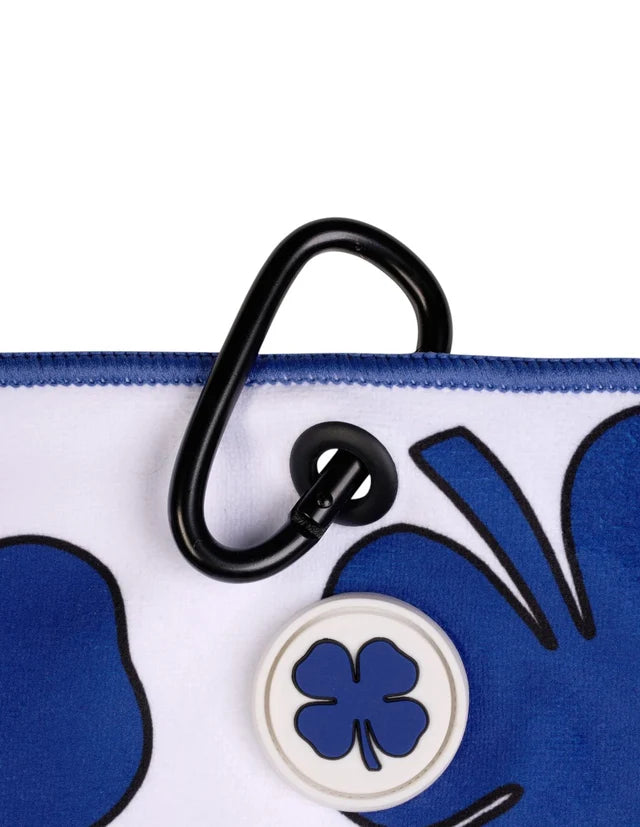 Black Clover LIVE LUCKY COBALT QUICK STICK GOLF TOWEL