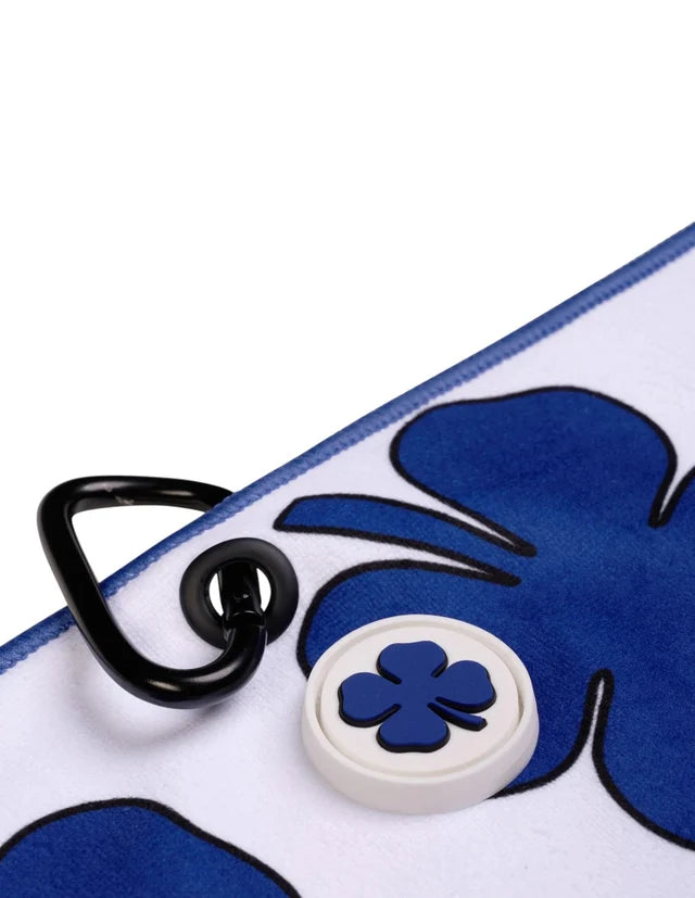 Black Clover LIVE LUCKY COBALT QUICK STICK GOLF TOWEL