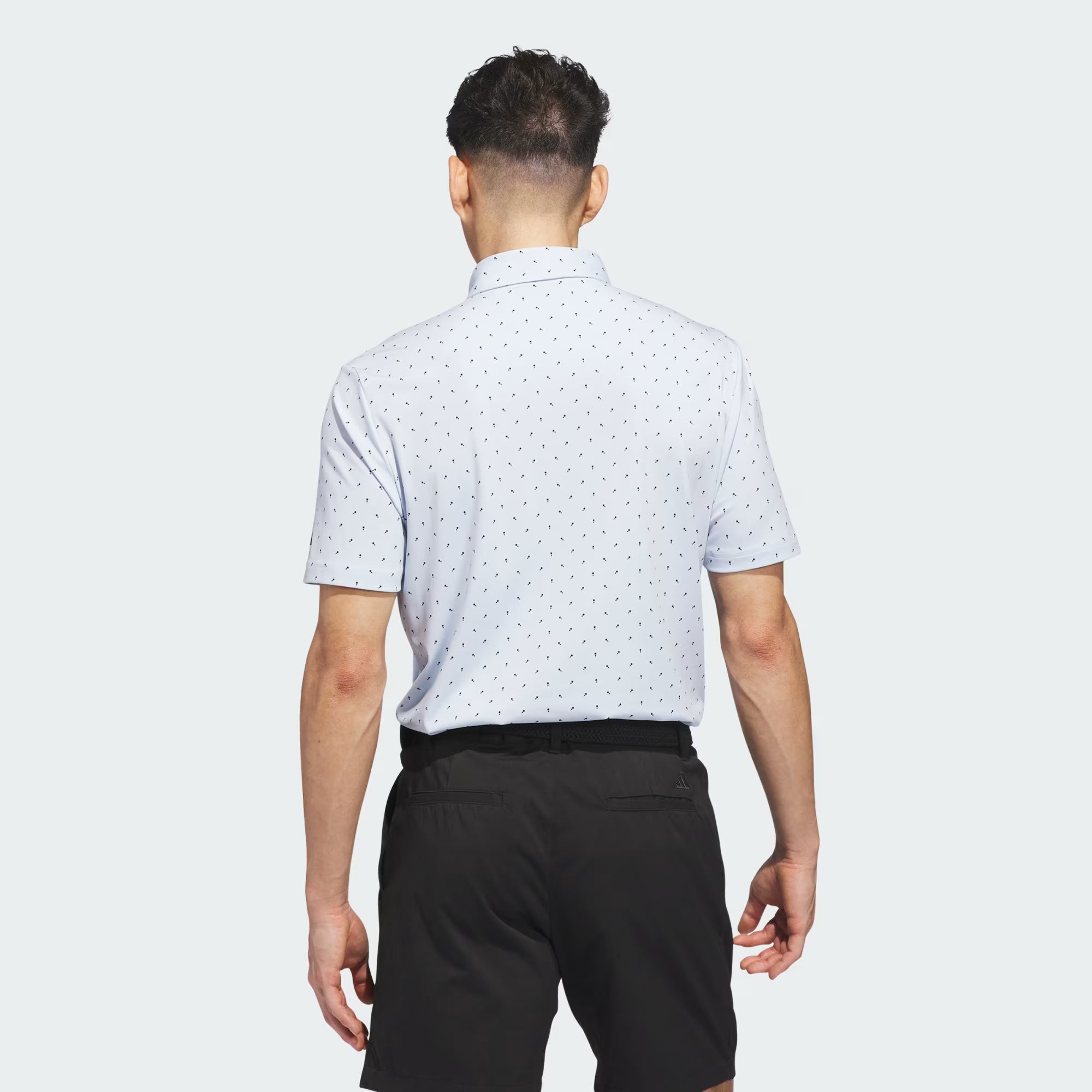 Adidas Playera Polo ULTIMATE365+ MICRO PRINT