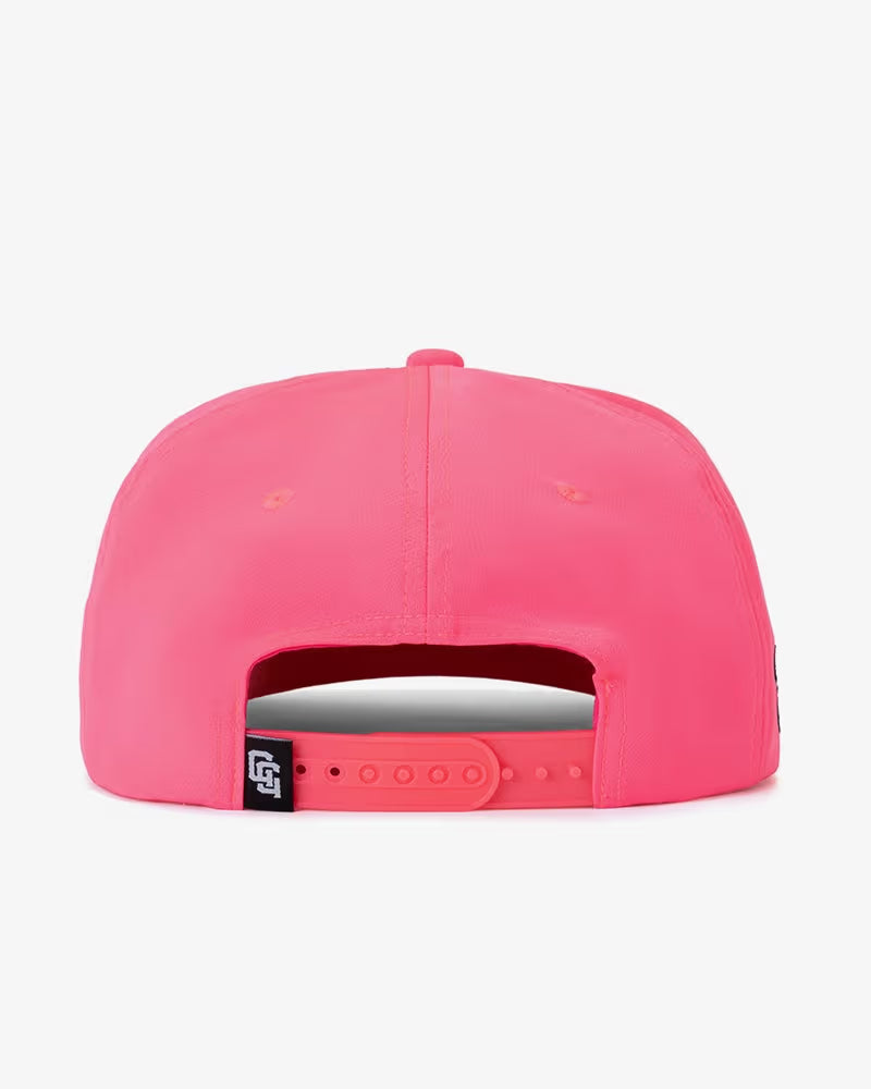 Neon Pink Golf Gods Script Gorra Golf Gods SnapBack