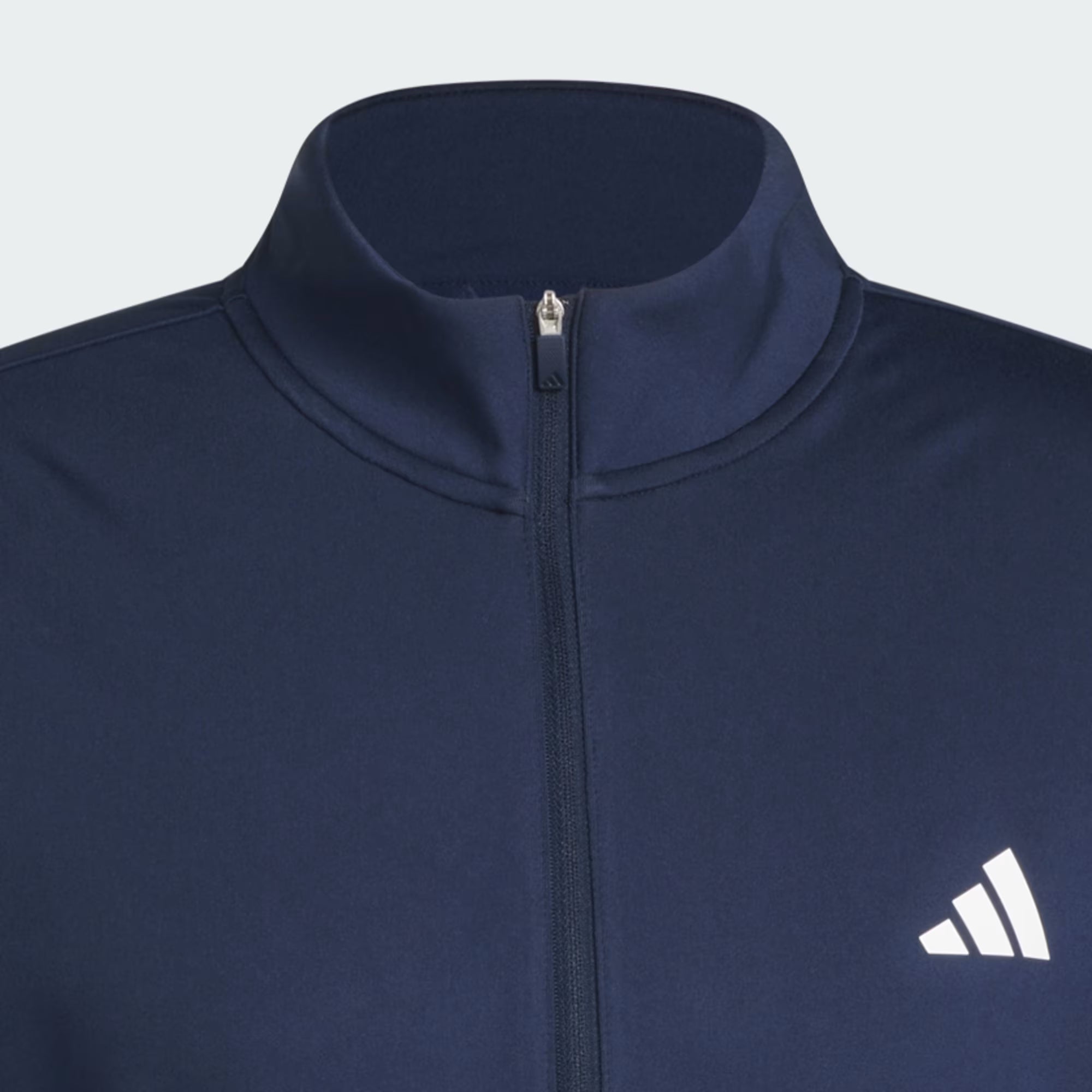 ADIDAS SUDADERA PERFORMANCE 3 FRANJAS DE CIERRE CORTO AZUL