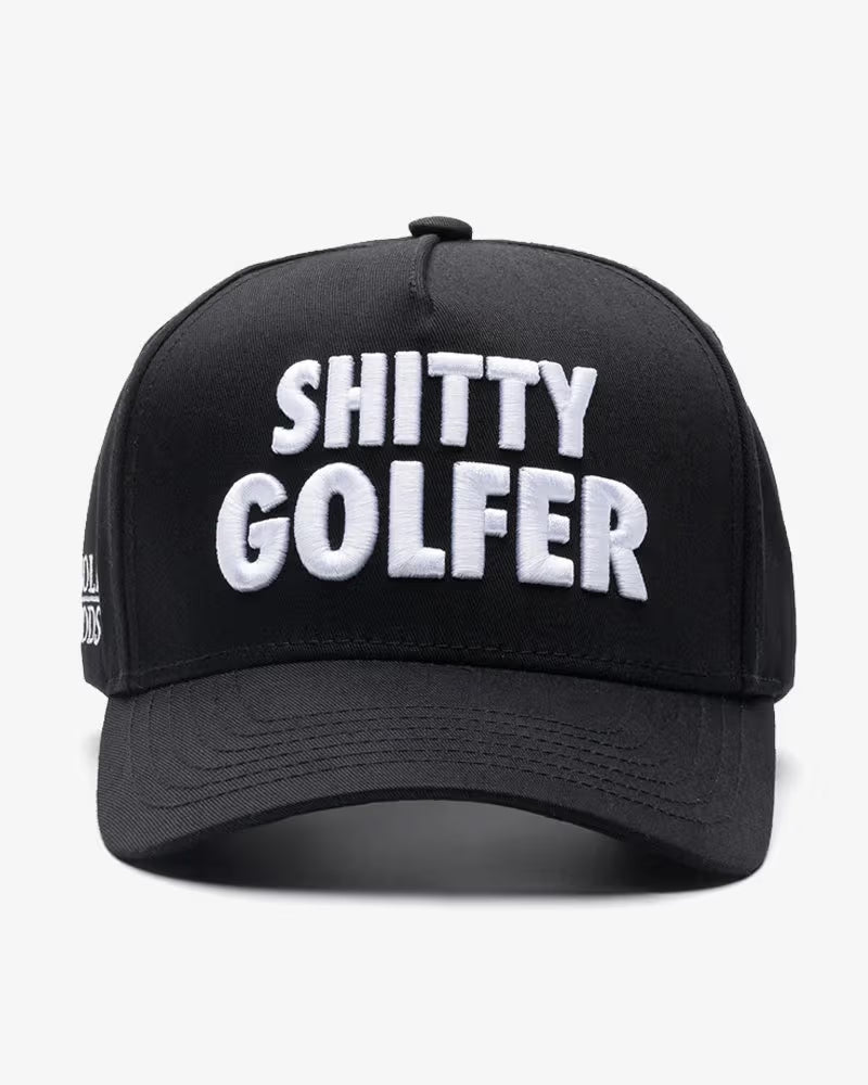 Golf Gods Gorra Shitty Golfer Negra