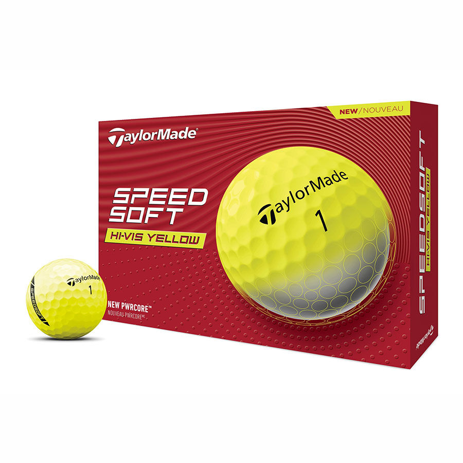 TaylorMade Speed Soft Amarilla 3pk