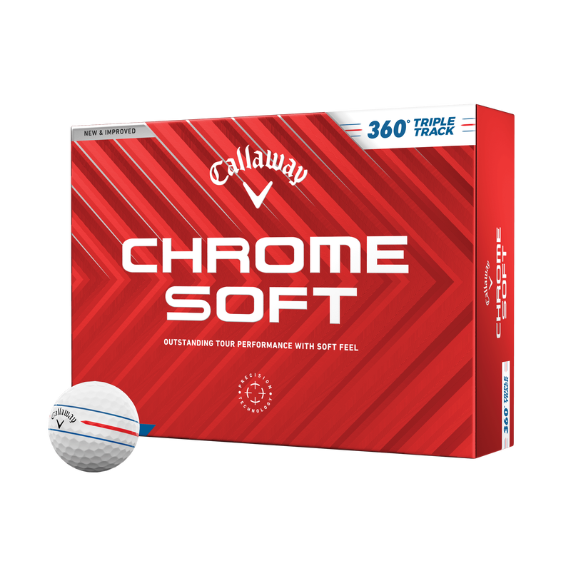 Callaway-Chrome Soft 360 Triple Track 3pk