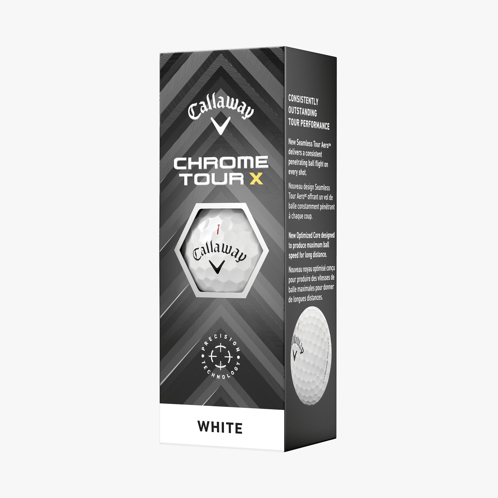 Callaway Pelota Chrome Tour X 3pk