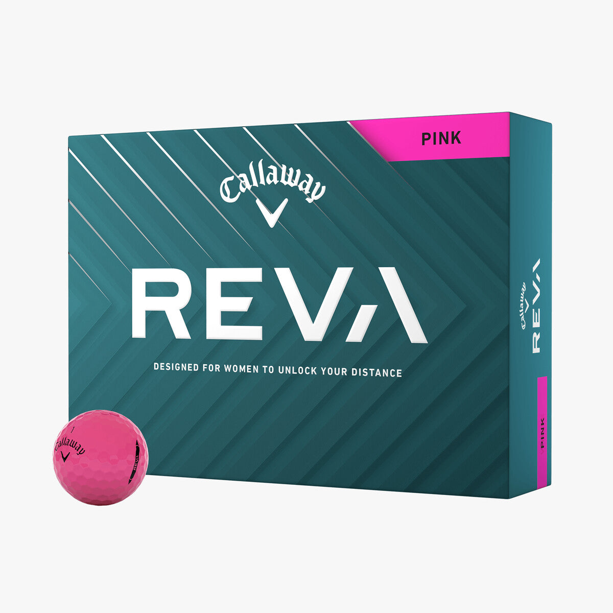 CALLAWAY - PELOTA REVA PINK 25 3PK
