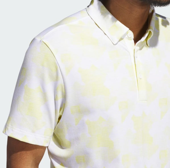 ADIDAS GO-TO PRT POLO      WHITE/POWYEL