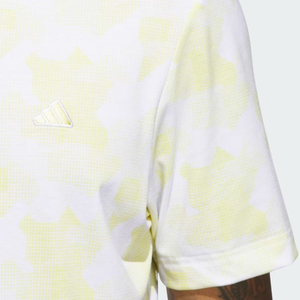 ADIDAS GO-TO PRT POLO      WHITE/POWYEL