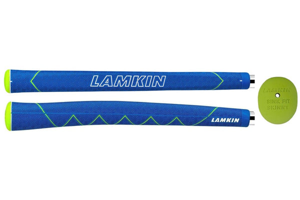 Lamkin - Sink Fit Rubber  - BLUE, SKINNY PISTOL