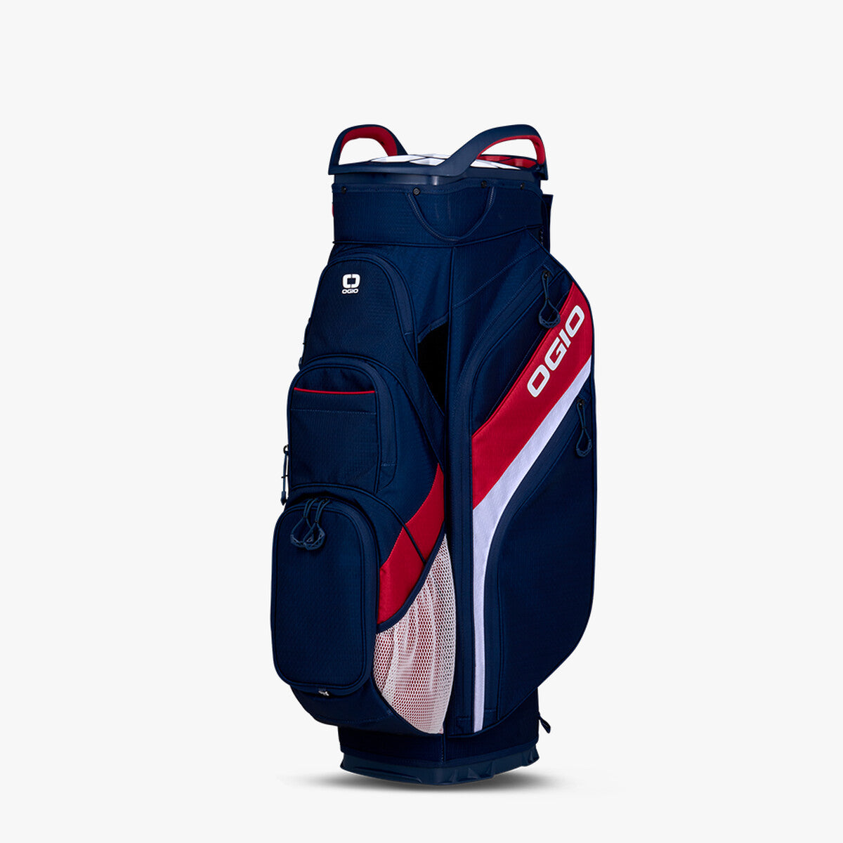 BOLSA OGIO WOODE CART BAG 25 (Rojo/Blanco/Azul)