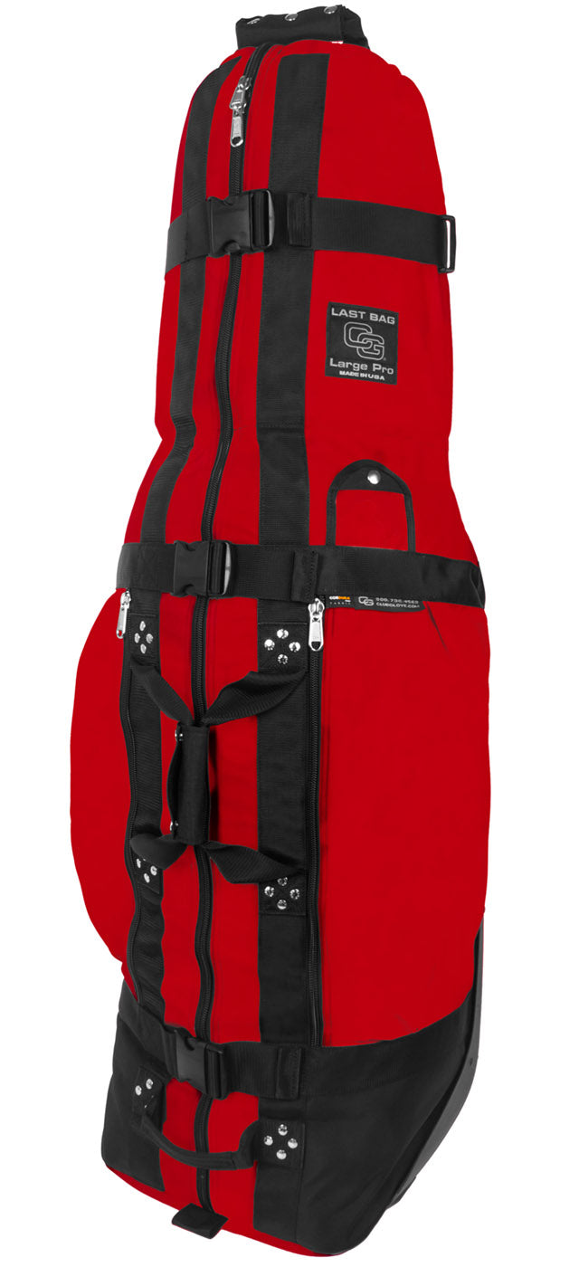 Club Glove Last Bag Large Pro - Maleta Para Bastones Roja con Negra