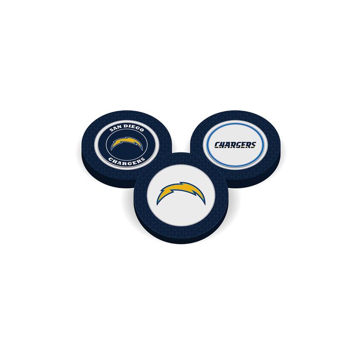 Ficha de poker NFL Chargers