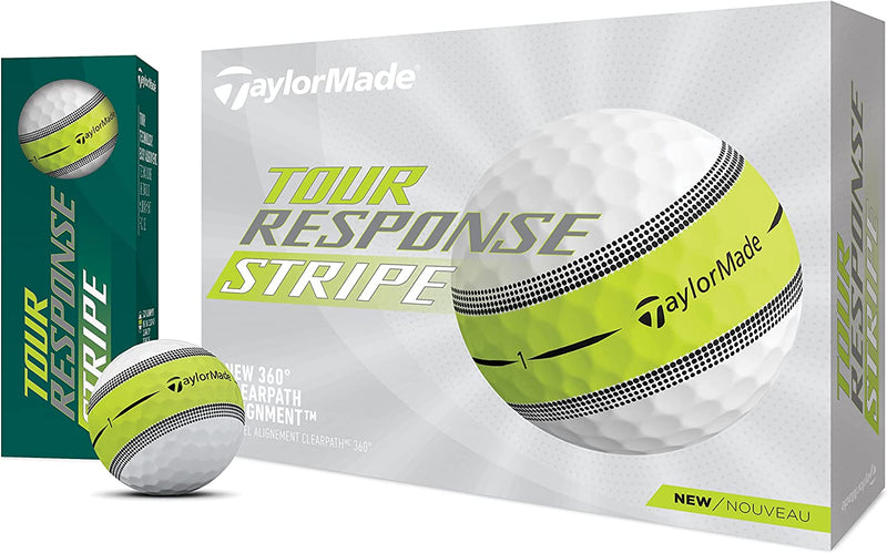 Taylormade-Pelota Tour Response Stripe 3pk