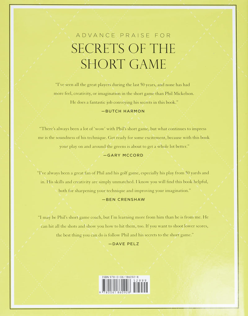 Libro-Secrets of the Short Game de Phil Mickelson