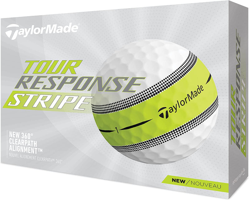 Taylormade-Pelota Tour Response Stripe 3pk