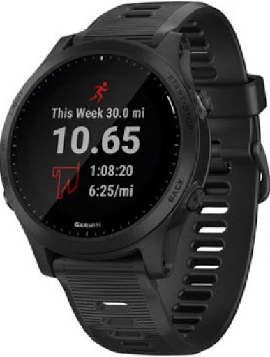 Garmin - Forerunner 945, GPS, Wi-Fi, NA, Black