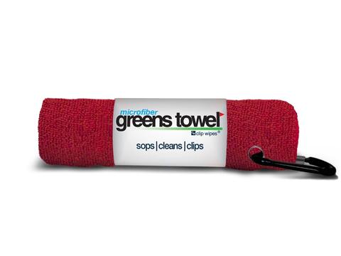 Greens Towel - Toalla de Microfibra Con Cepillo