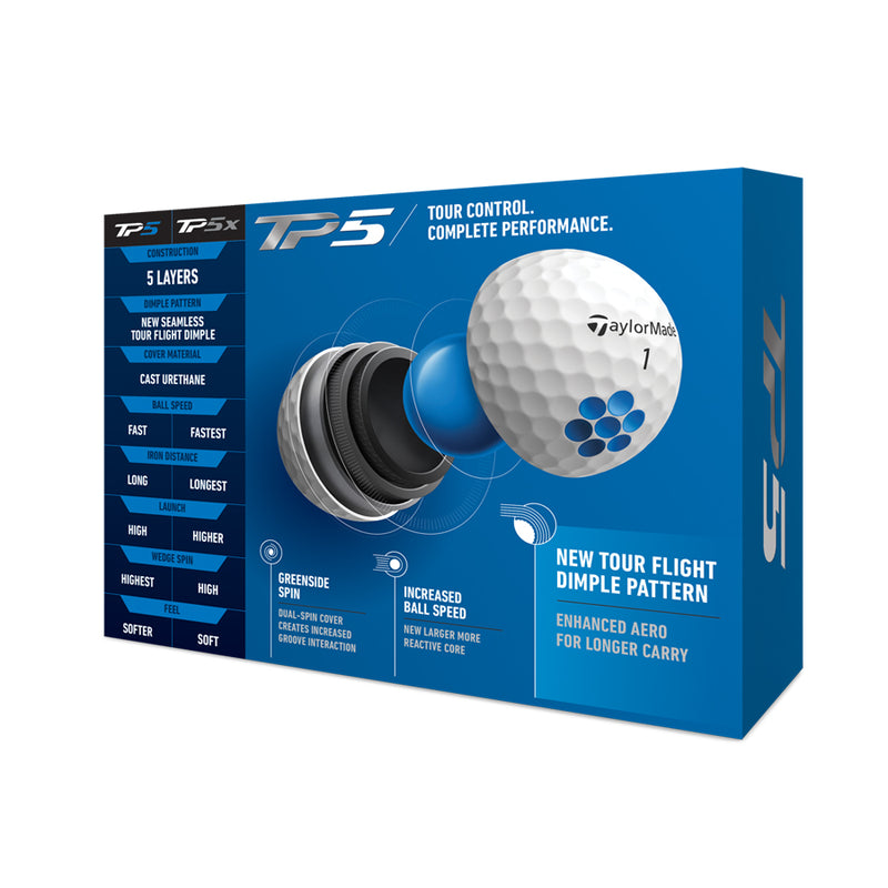 TAYLORMADE - PELOTA TP5 2021 3PK