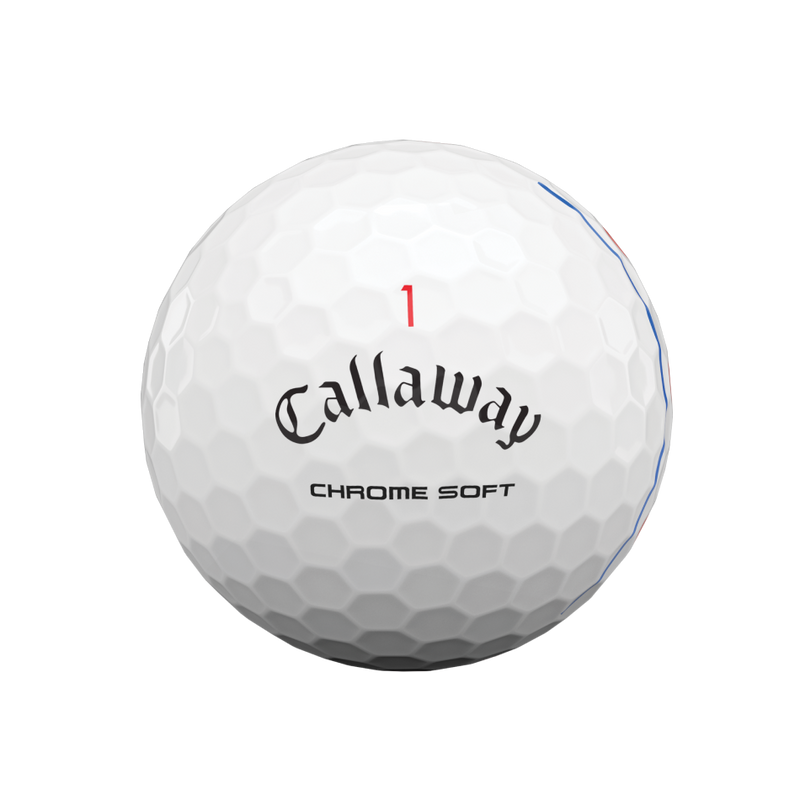 CALLAWAY - PELOTA CHROME SOFT TRIPLE TRACK 3PK