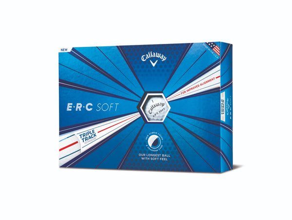 CALLAWAY - PELOTA ERC SOFT BLANCA 3PK